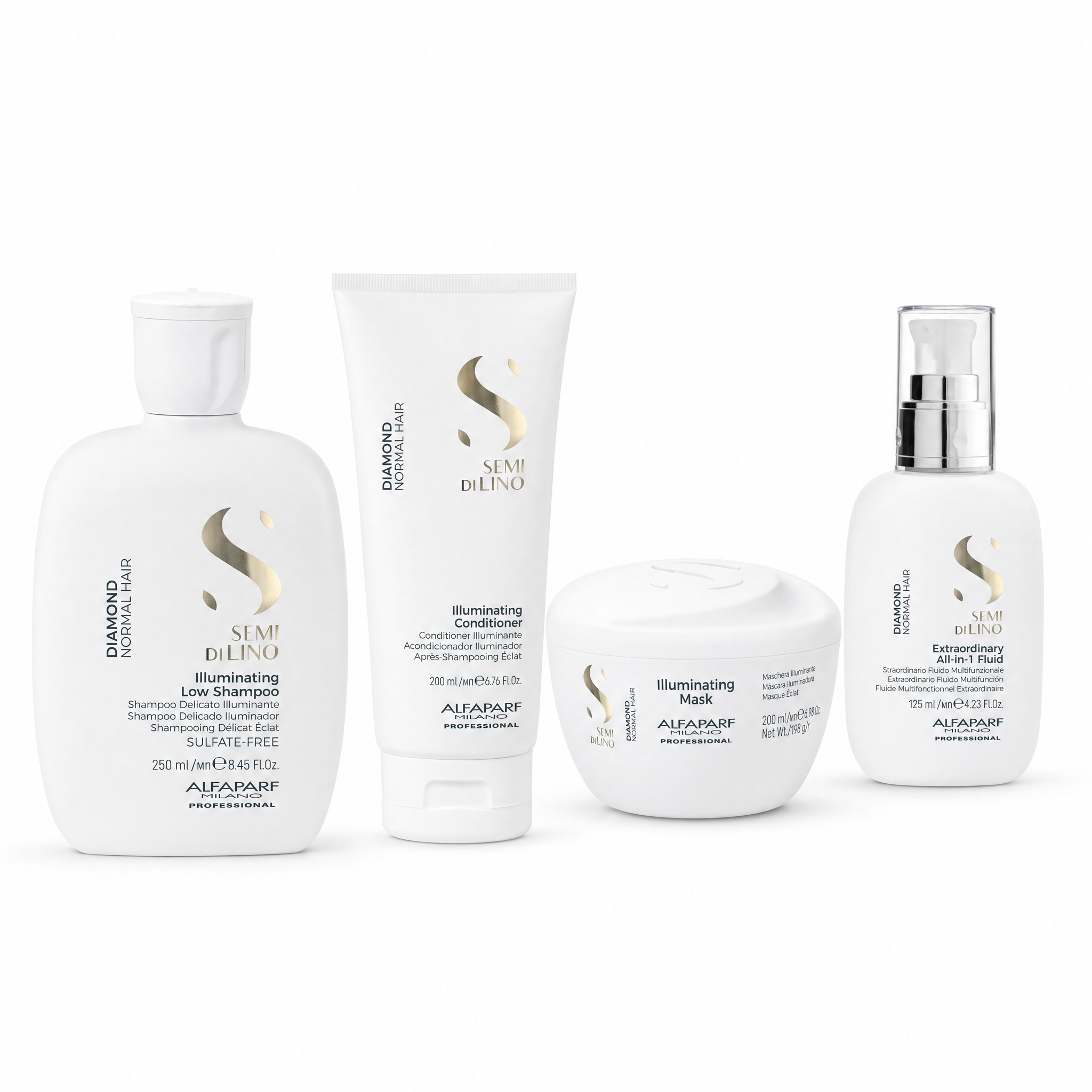 Alfaparf Semi Di Lino Diamond Iluminating Extraordinary All in One Fluid 125 ml