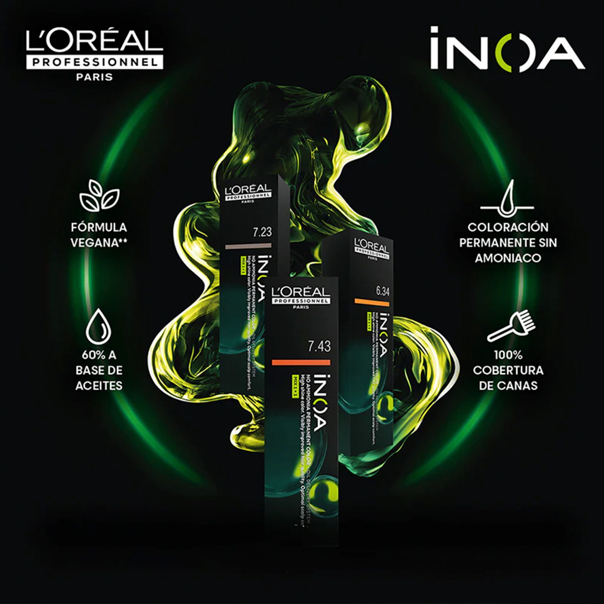 L'Oréal Professionnel INOA Tinte Sin Amoníaco 60 gr