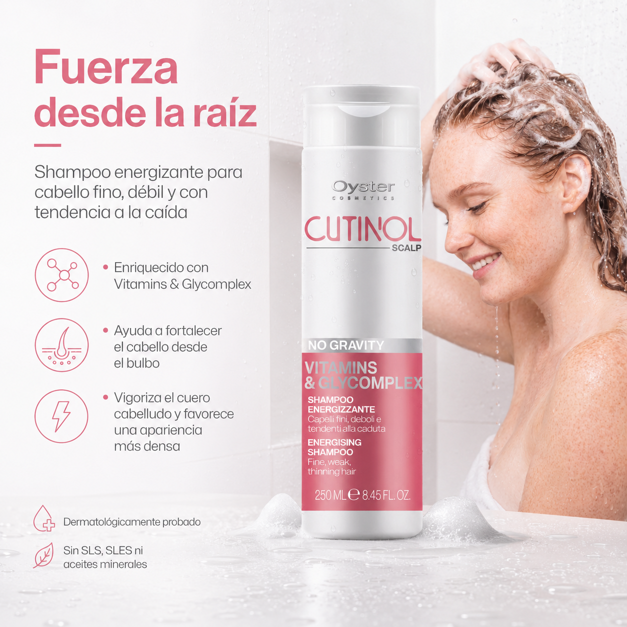 Oyster Cosmetics Cutinol Scalp No Gravity Shampoo