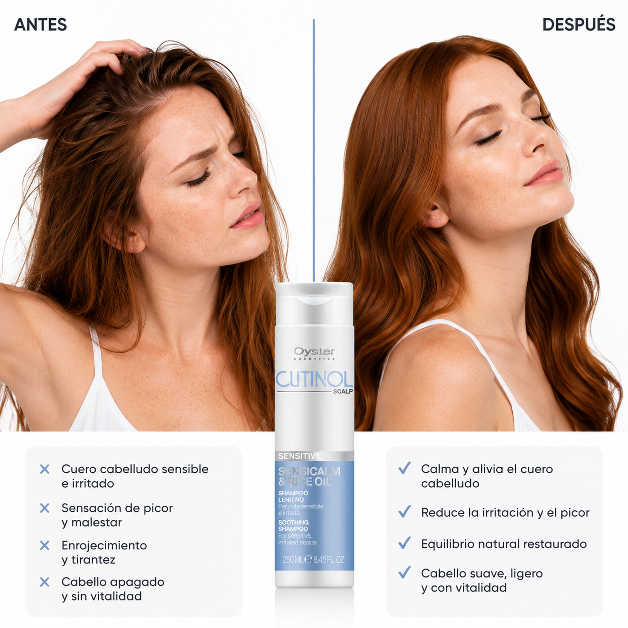Oyster Cosmetics Cutinol Scalp Sensitive Shampoo