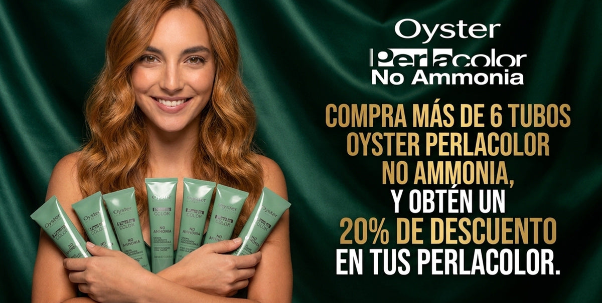 Oyster Perlacolor No Ammonia: compra más de 6 tubos y obtén 20% de descuento