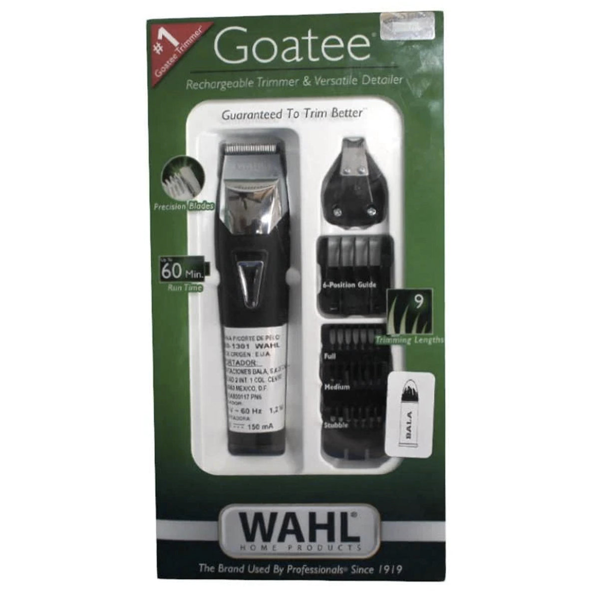 MAQUINA GOATEE TRIMMER WAHL ( 9860-1301 )