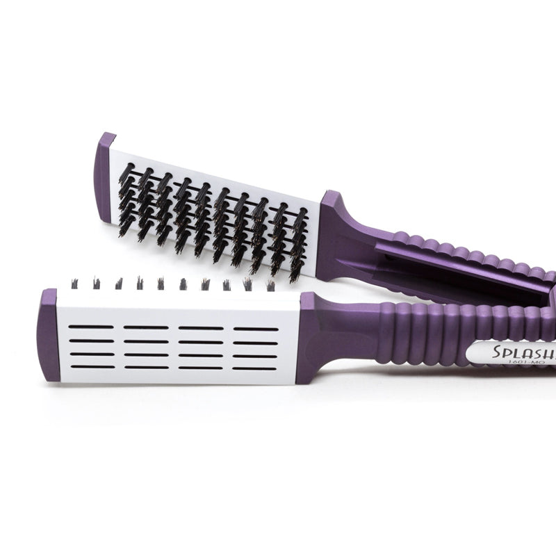 Plancha de cabello online en cepillo