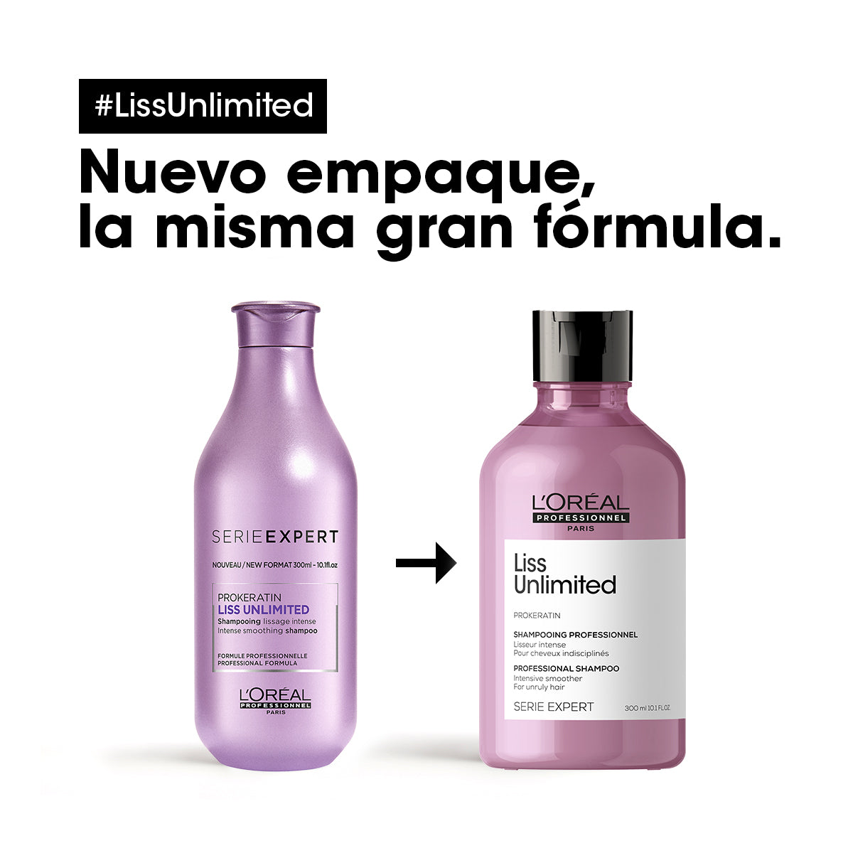 L'Oréal Professionnel Serie Expert Liss Unlimited Shampoo 300 ml