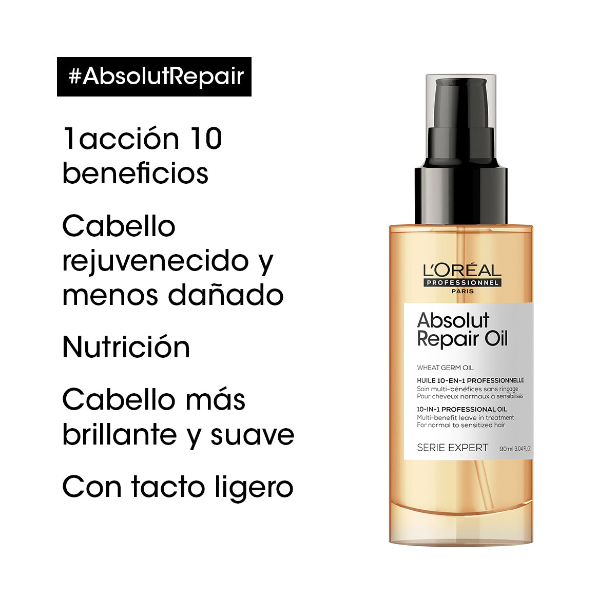 L'Oréal Professionnel Serie Expert Absolut Repair Aceite 10 en 1 90 ml