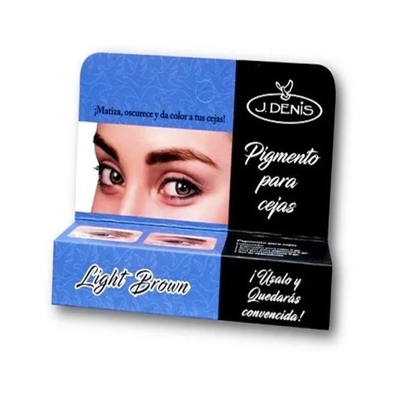 KIT PIGMENTO LIGHT BROWN PARA CEJAS J DENIS