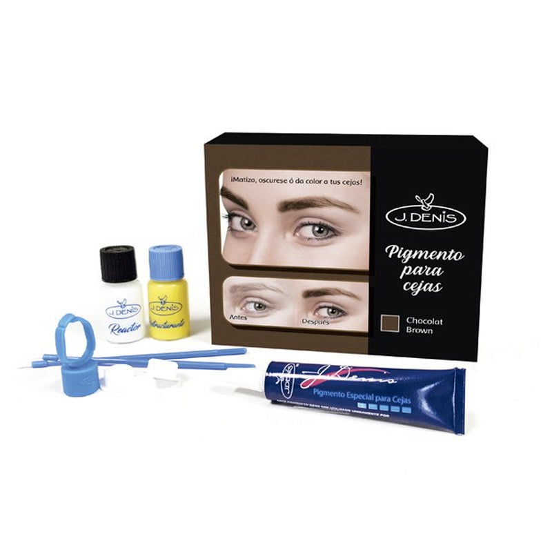 KIT PIGMENTO CHOCOLATE BROWN PARA CEJAS J DENIS