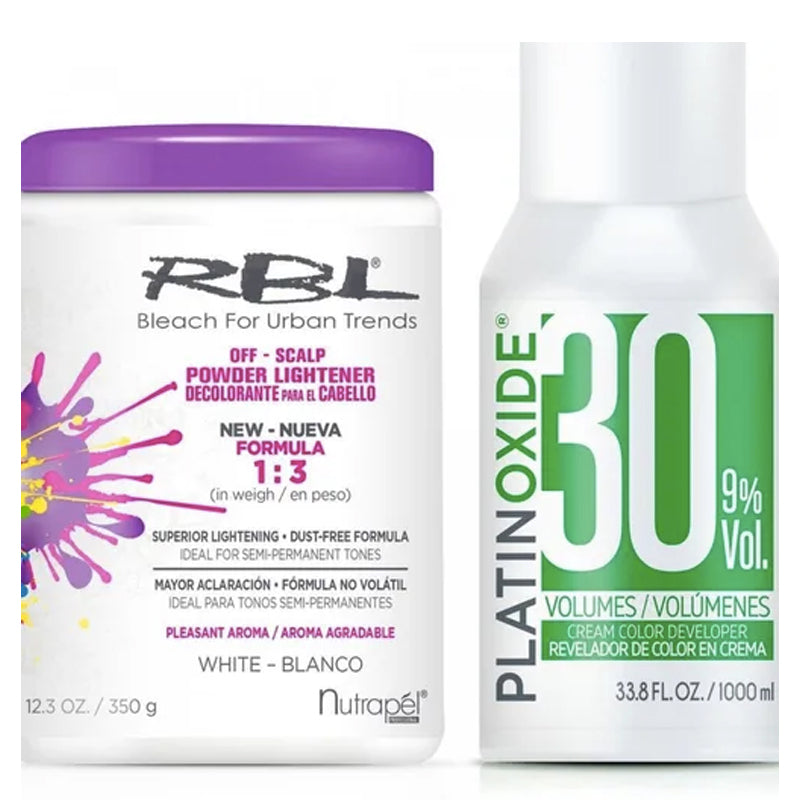 DECOLORANTE RBL 350 G + PEROXIDO DE 30 VOL