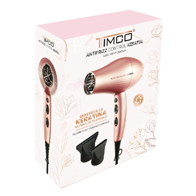 Timco Secadora Profesional con 2 Accesorios