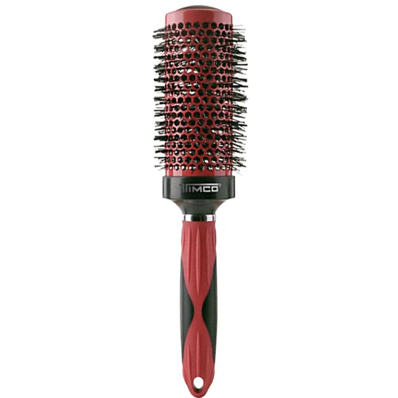 Timco Cepillo Cerámica Turmalina Redondo Rojo 1" 1/2 CTR-3