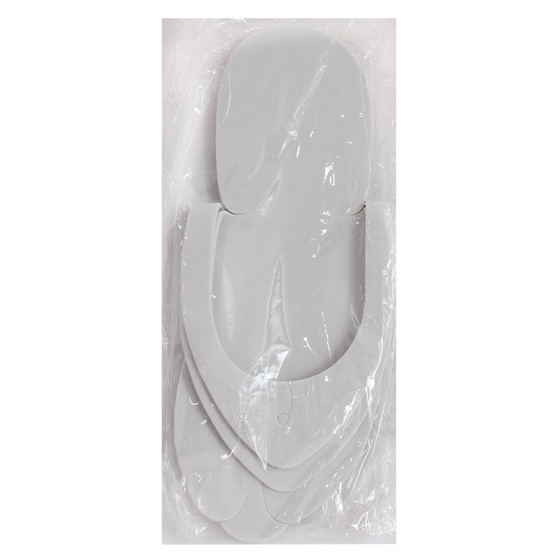 SANDALIA DESECHABLE NEGRA Y BLANCA PARA