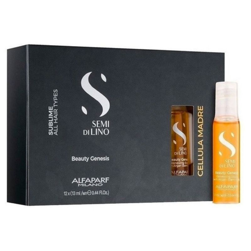 Alfaparf Semi Di Lino Sublime Ampolletas Celulas Madre 12 pzas x 13 ml