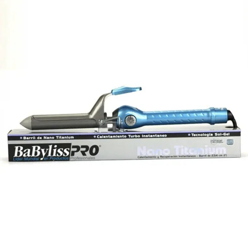 BaBylissPRO Rizadora Nano Titanium 1 Pulgada Profesional