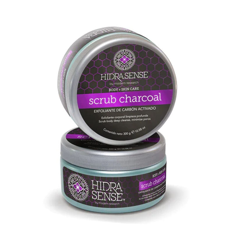 EXFOLIANTE CHARCOAL SCRUB BODY + SKIN CARE HIDRASENSE