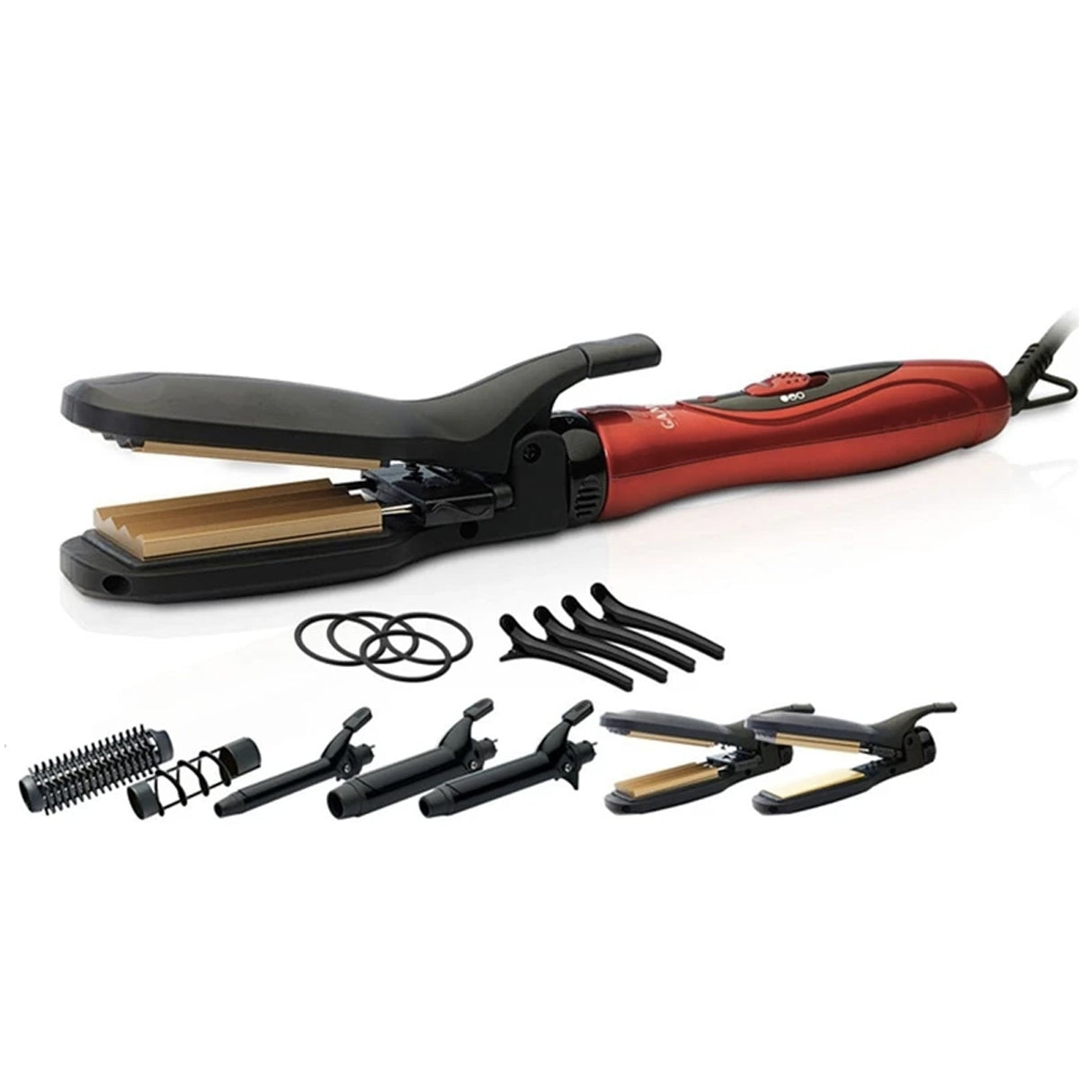 Plancha Para Cabello Multi Styler Profesional Gama