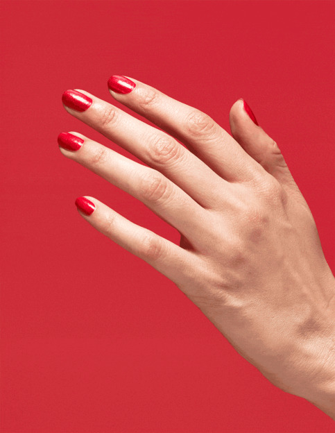 NL OPI HOLIDAY RHINESTONE RED-Y