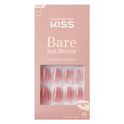KISS Uñas Postizas Bare but Better Nude M
