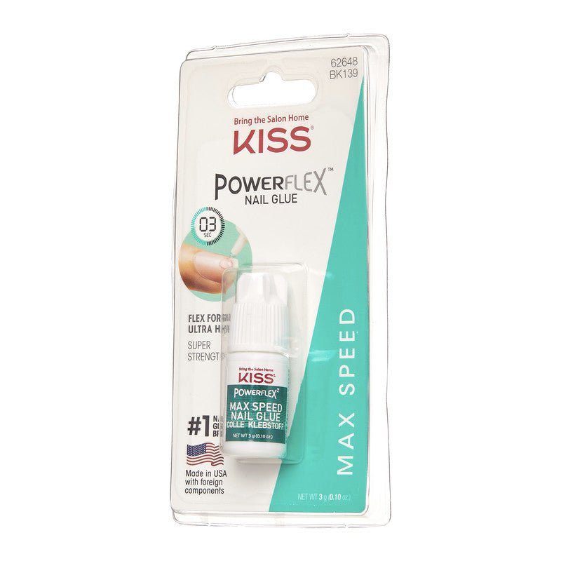 KISS PEGAMENTO UÑAS MAX SPEED 3ML. (62648)