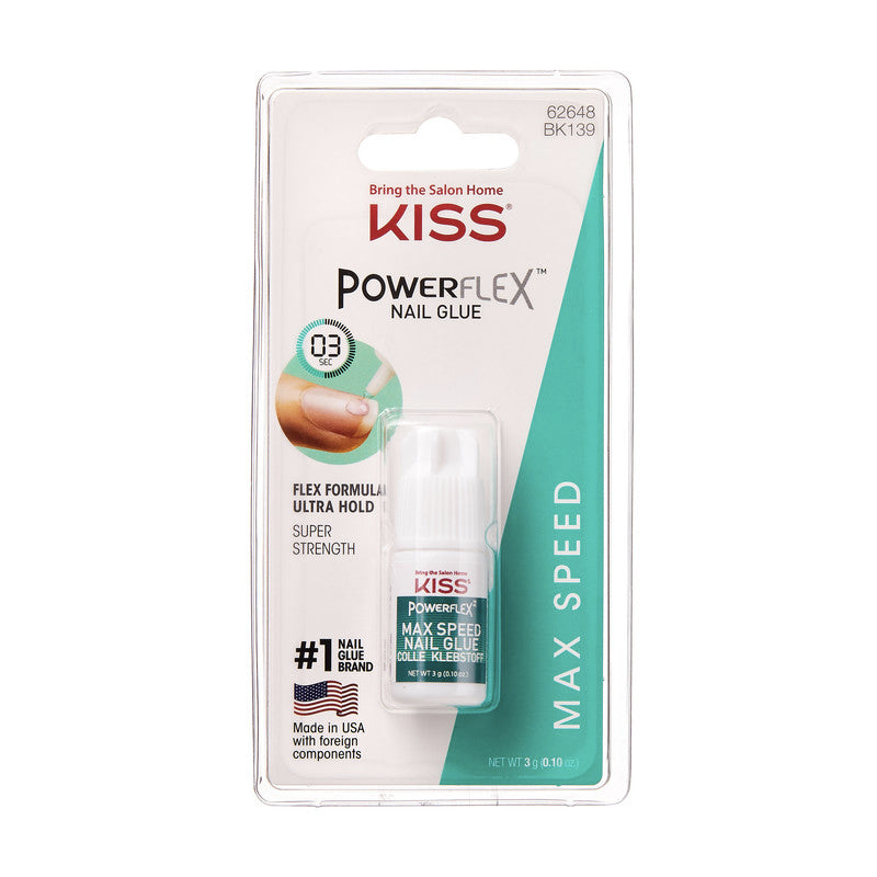 KISS PEGAMENTO UÑAS MAX SPEED 3ML. (62648)