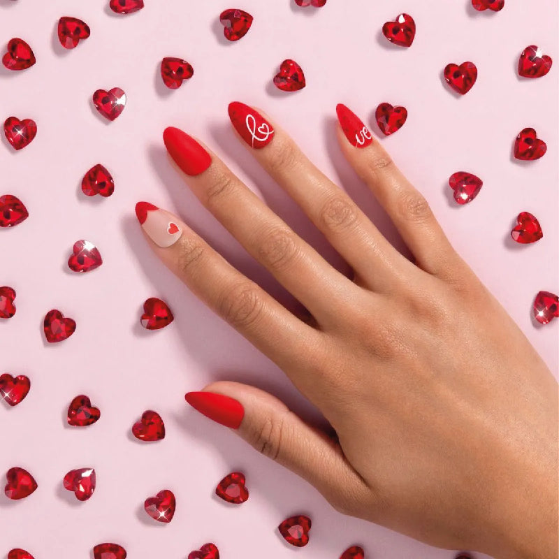 KISS UÑAS VOGUISH FANTASY FV39X VALENTINES