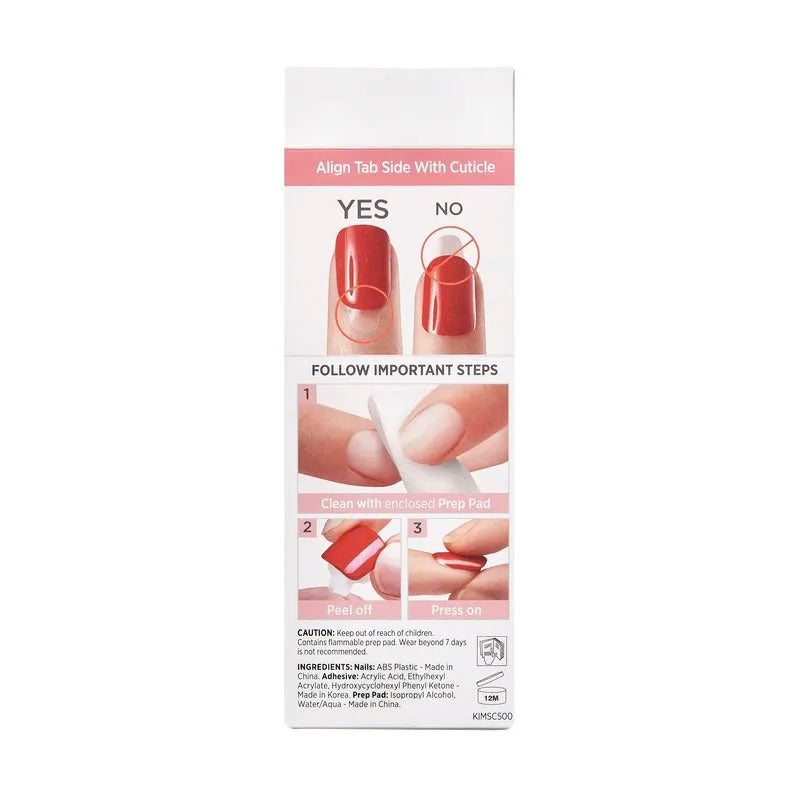 KISS UÑAS WIDE JUST A DREAM 86746 30 TIPS IMPRESS