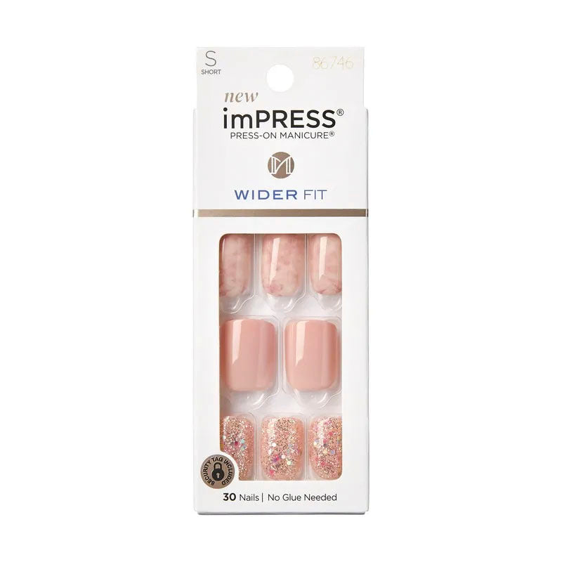 KISS UÑAS WIDE JUST A DREAM 86746 30 TIPS IMPRESS