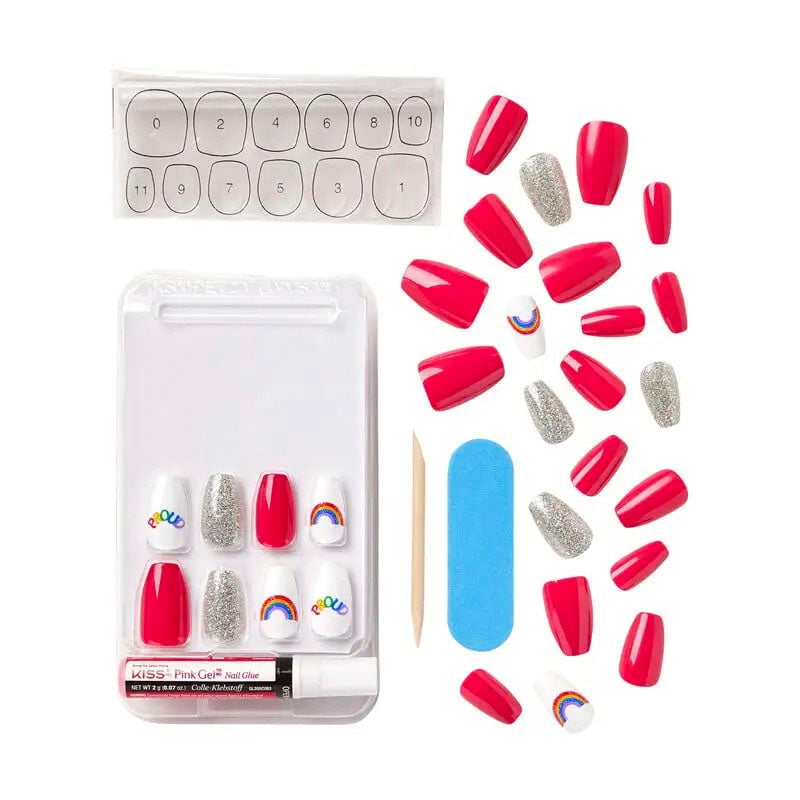 KISS UÑAS DESIGN ON MY WAY 84885 IMPRESS