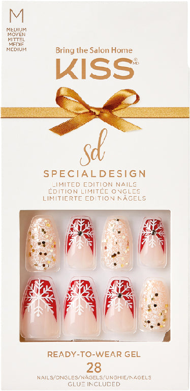 KISS UÑAS MEDIUM SD20X 88111