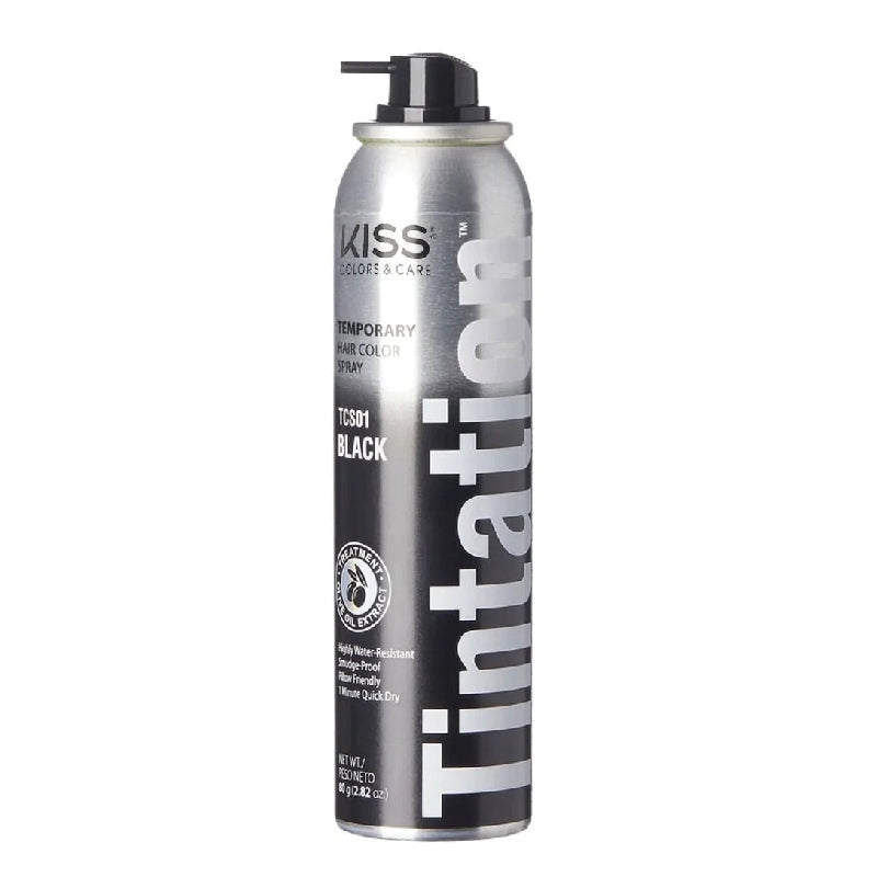 KISS KC TINTATION COLOR SPRAY BLACK