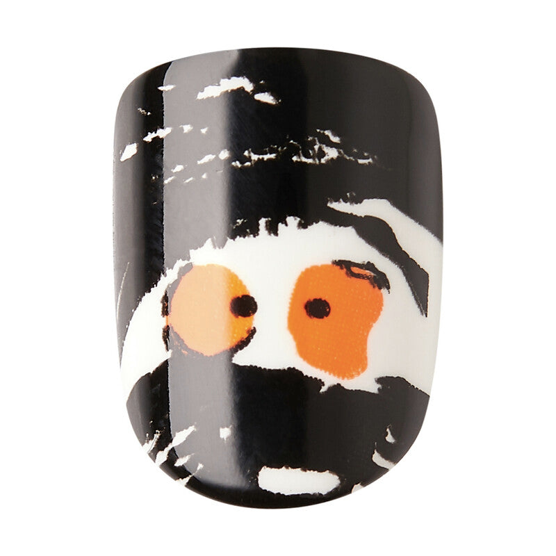 KISS IMPRESS UÑAS POSTIZAS BLEEDING LOVE HIM01X ED HALLOWEEN IMPRESS