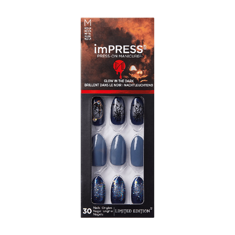 KISS UÑAS HALLOW QUEEN HIM11X