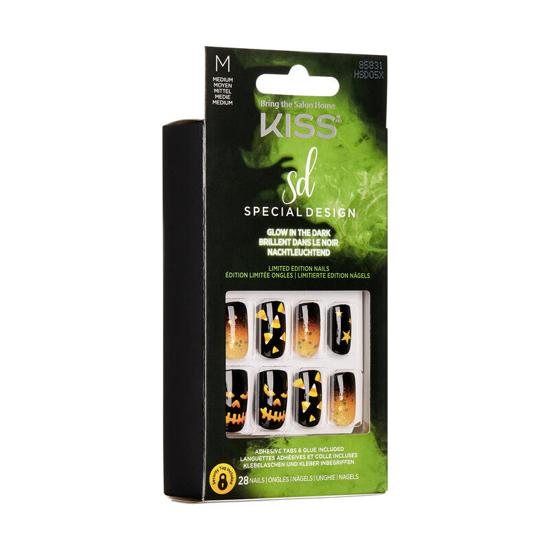 KISS UÑAS POSTIZAS SPOOKY SEASON HSD05X ED HALLOWEEN IMPRESS