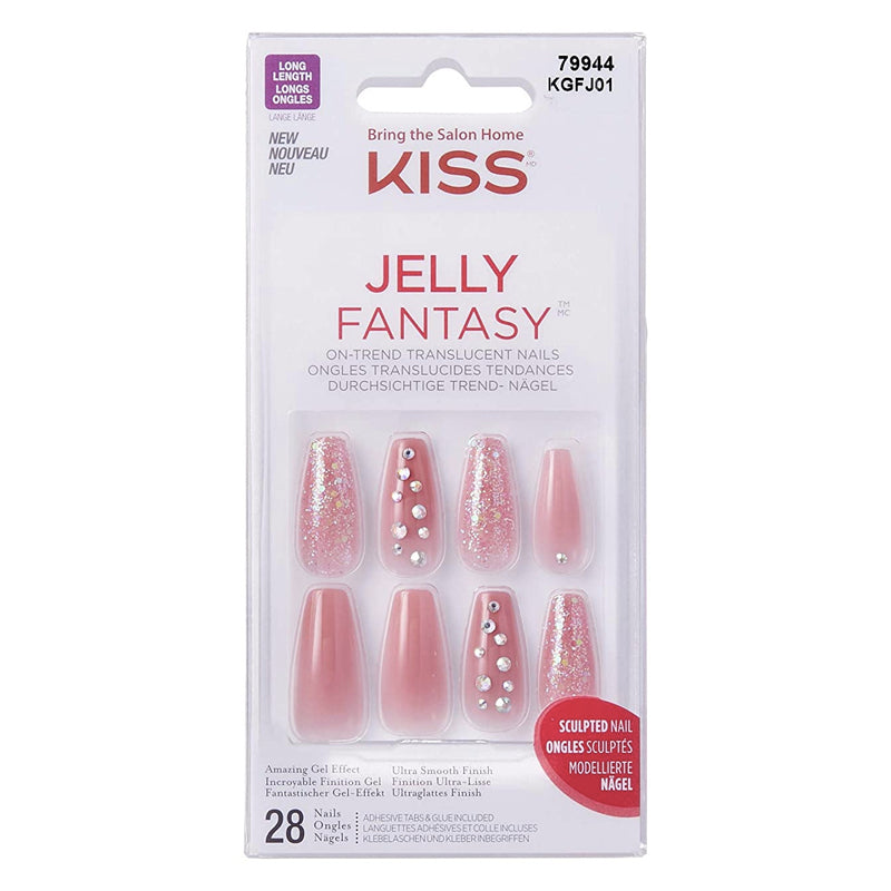 KISS UÑAS LARGAS 28 TIPS (79944)