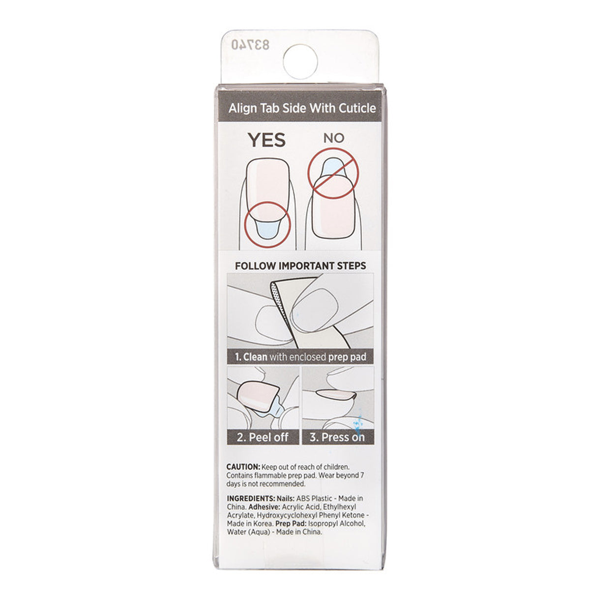 KISS UÑAS POINT PINK KIMC001 IMPRESS