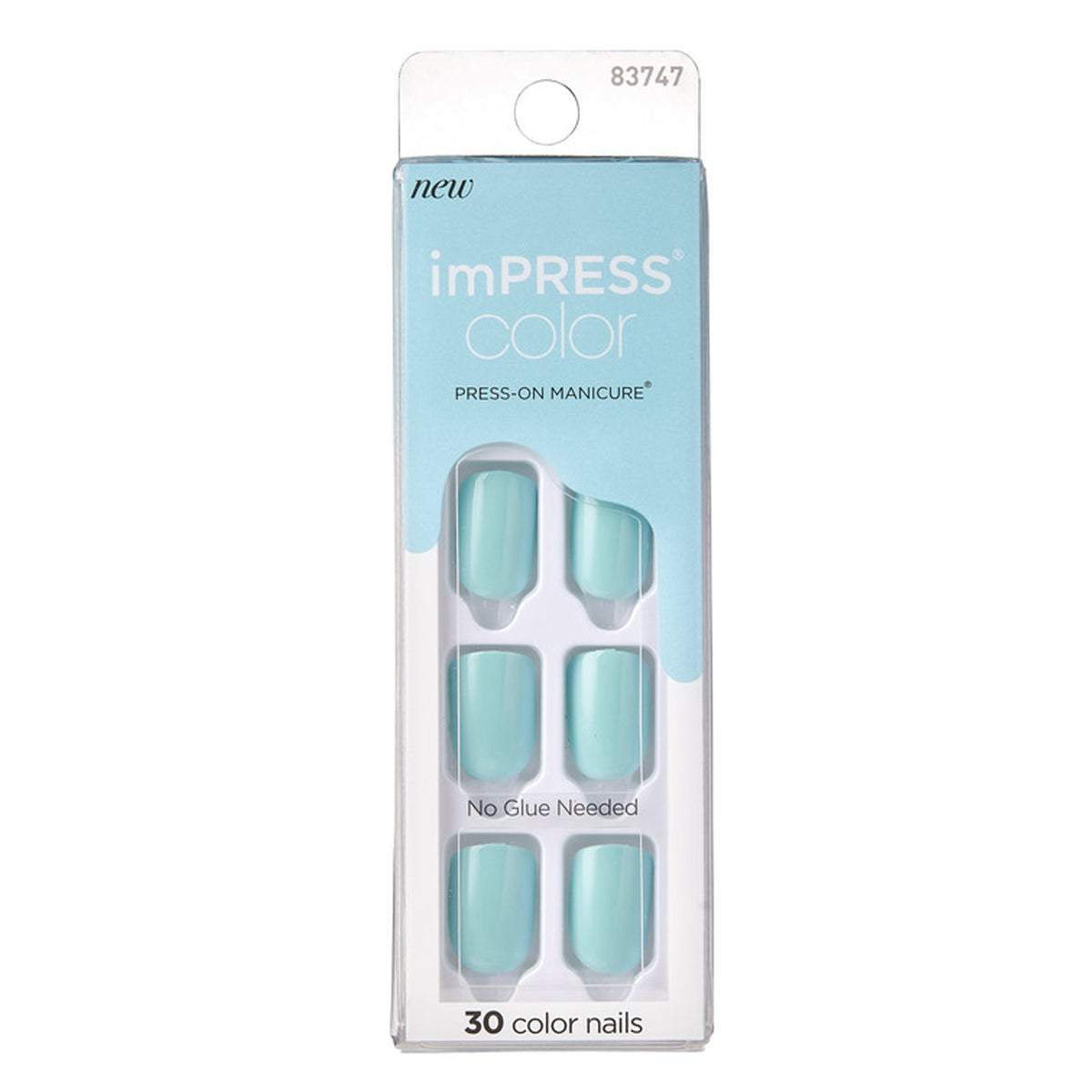 KISS UÑAS MINT TO BE KIMC008 IMPRESS