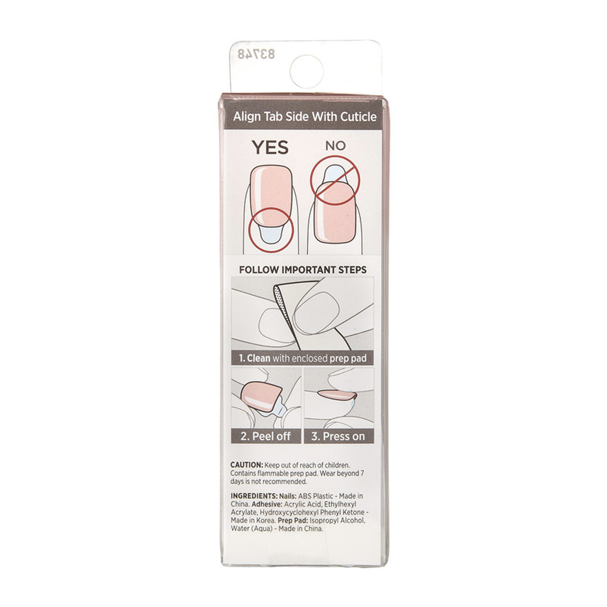 KISS UÑAS PEEVISH PINK KIMC009 IMPRESS