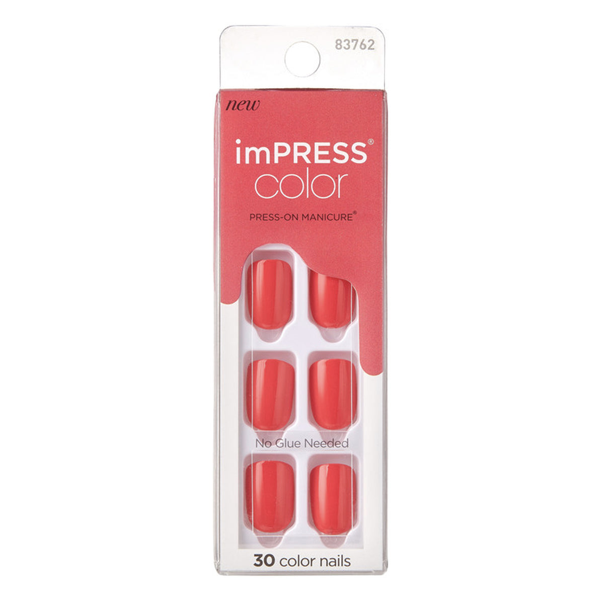 KISS UÑAS CORALLY CRAZY KIMC023 IMPRESS