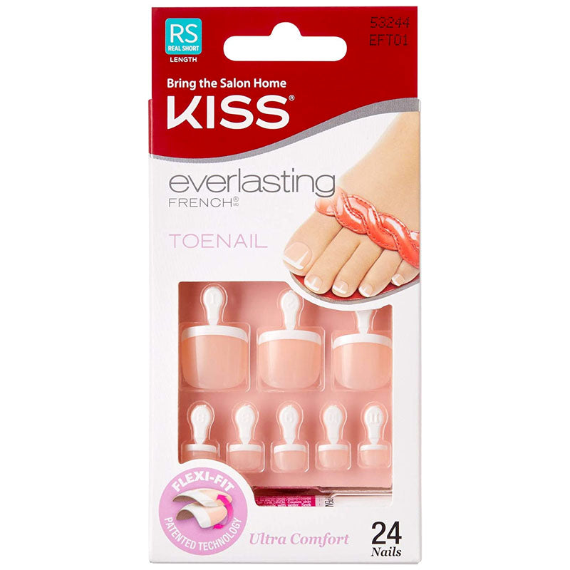 KISS UÑAS TOENAILS KSAT01 / 80360