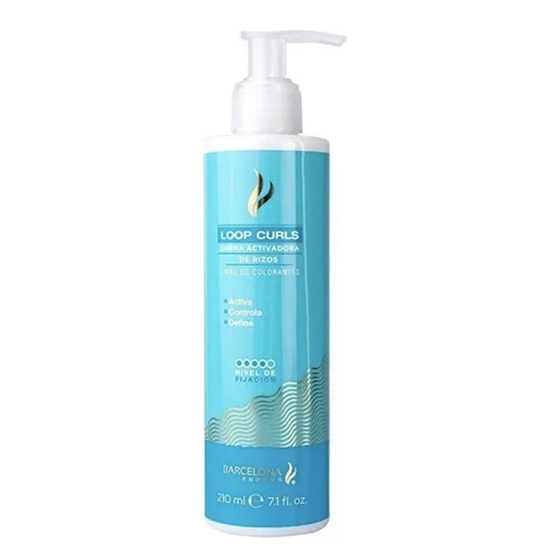 CREMA ACTIVADORA DE RIZOS LOOP CURLS 210 ML - BARCELONA PHARMA