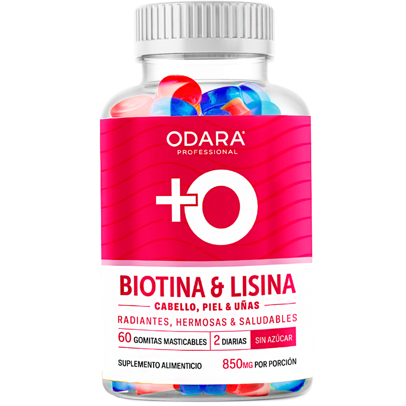 Gomitas Con Biotina Y Lisina +O 60 Pzs