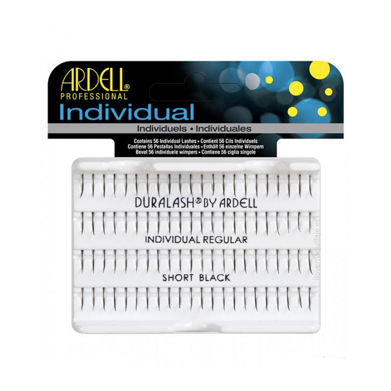 Pestañas 1X1 Individual Regular Short Black