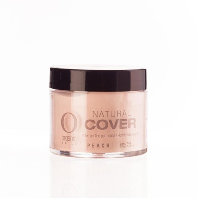 ACRILICO PARA UÑAS NATURAL COVER PEACH 50 GR / 1.76 OZ