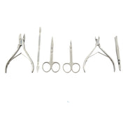 Lobo Professional Estuche Manicure y Pedicure Acero Inoxidable