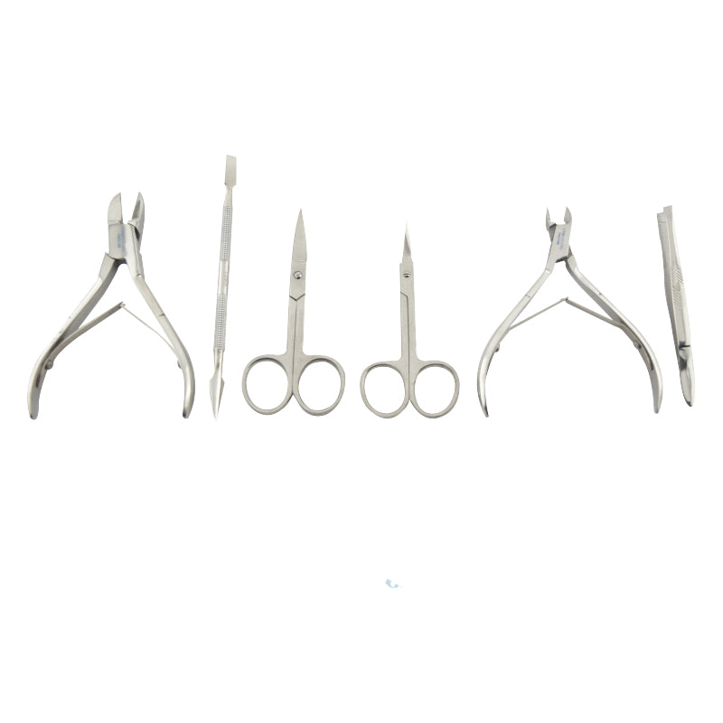 Lobo Professional Estuche Manicure y Pedicure Acero Inoxidable