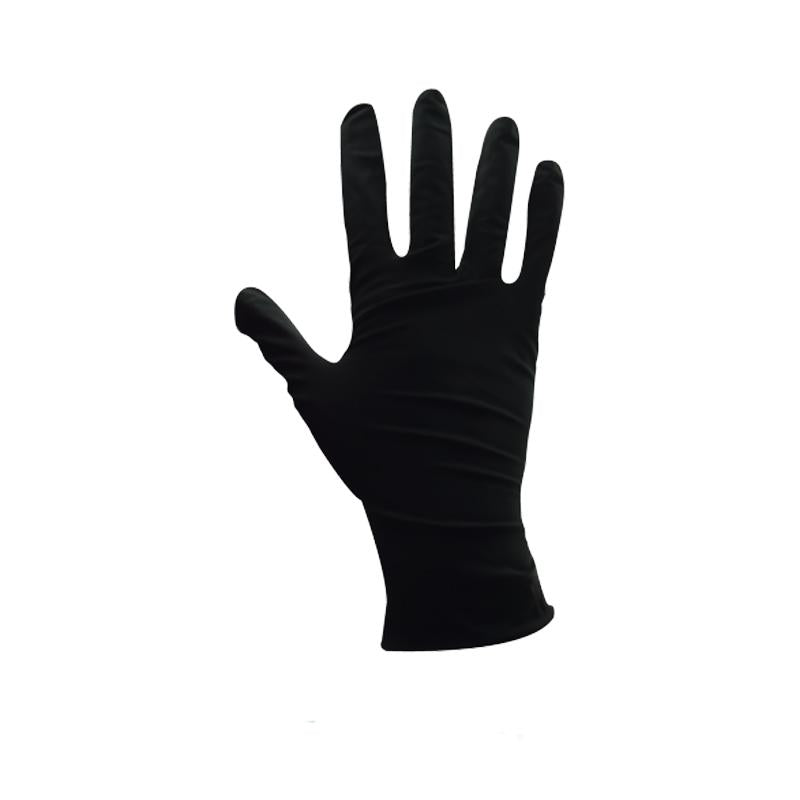 Guante Negro Uso Rudo Latex Reusable 1 Par - PROFESSIONAL BLACK GLOVES