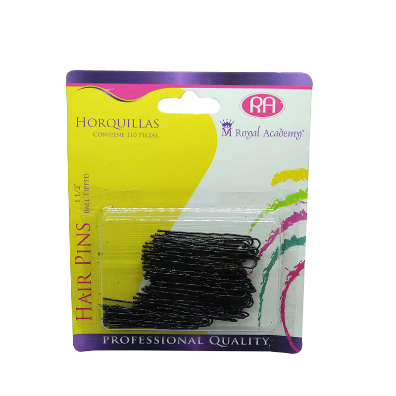 HORQUILLA NEGRA 1-1/2&#39;&#39; BLISTER C/110 PZAS 1511