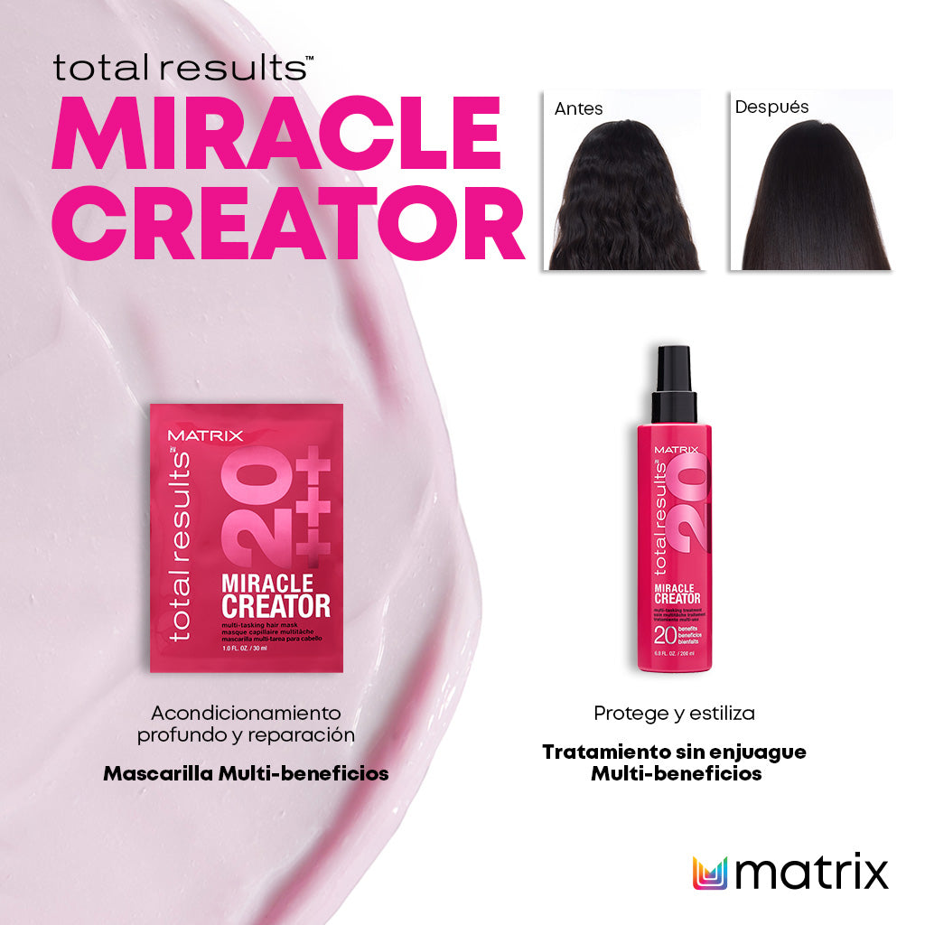 Matrix Total Result Miracle Creator Tratamiento 20 beneficios 200 ml