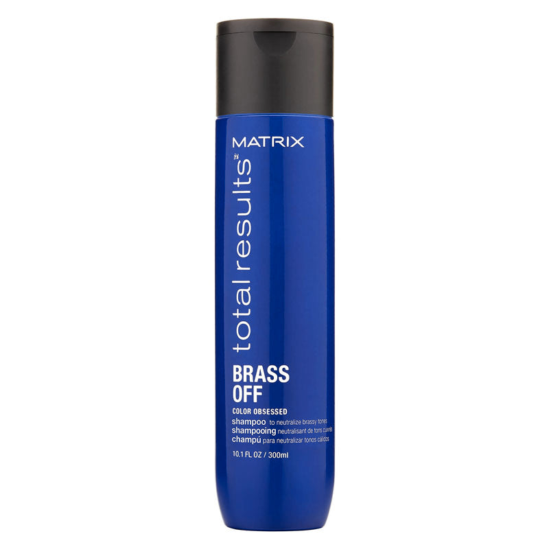 SHAMPOO PARA CABELLO LACIO ACLARANTE MATRIX [BRASS OFF] 300 ML - TOTAL.R