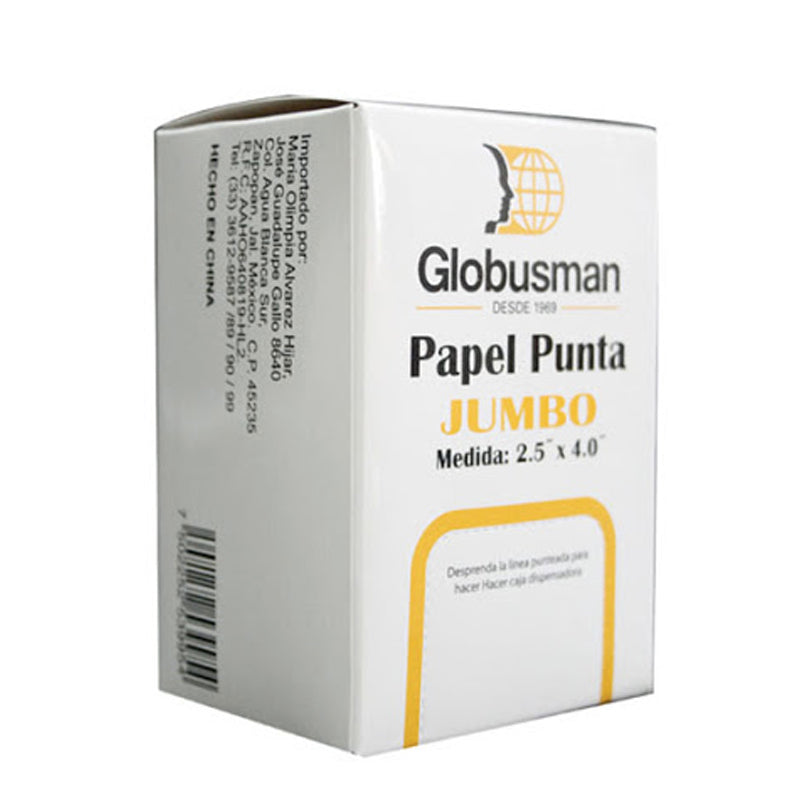 Papel Punta Liso Jumbo 1 Caja