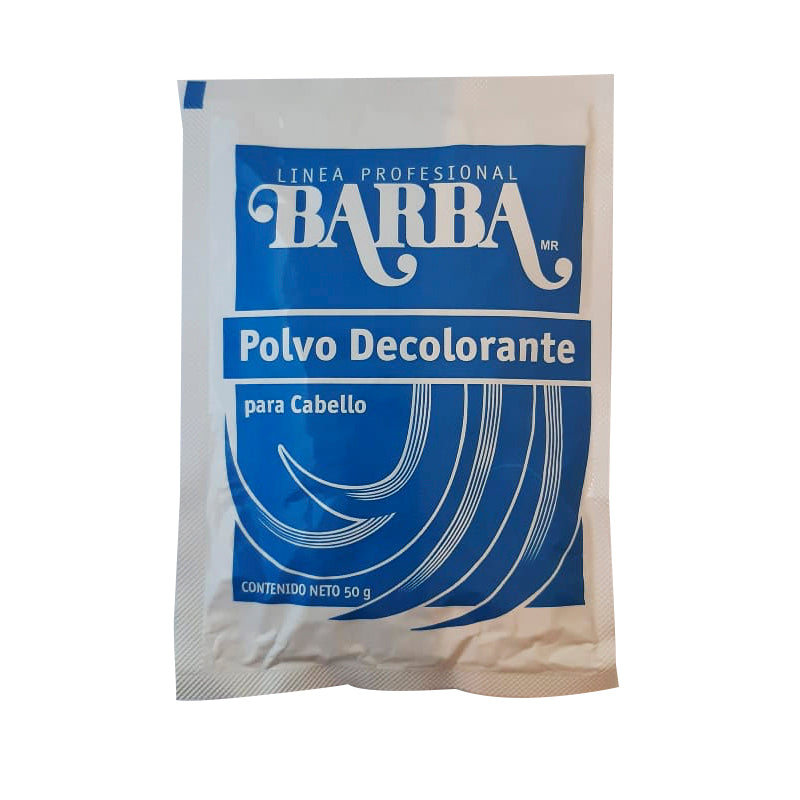 Polvo Decolorante En Sobre Barba Pro 50 Gr